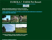 Tablet Screenshot of eurekafarm.com
